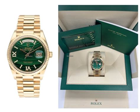 rolex malachite for sale 